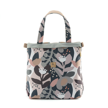 Rucsac MINIMAL flori cu pete pastelate