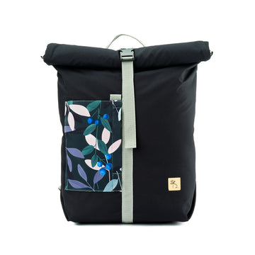 Rolltop backpack pigeon